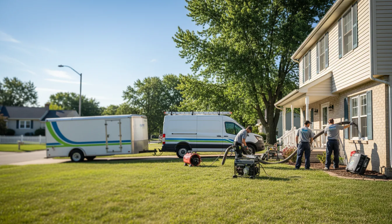 Flooded Basement Restoration And Cleanup With Repair in Grenville, NM near me